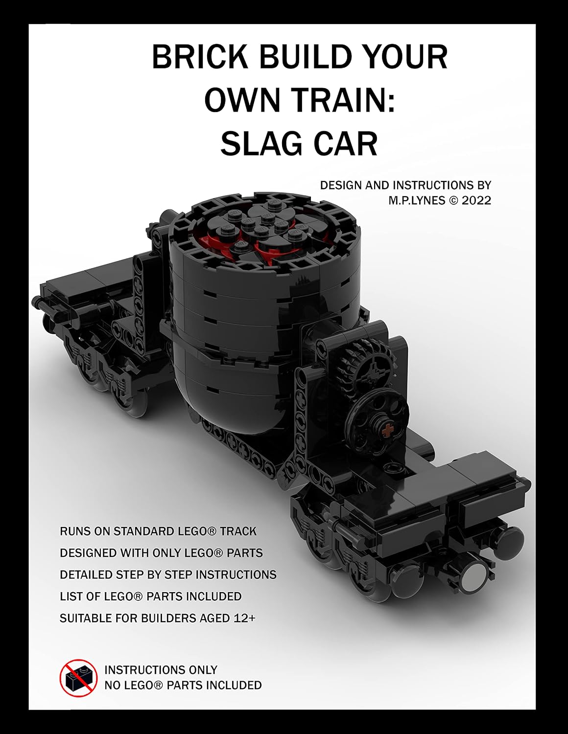 BRICK BUILD YOUR OWN TRAIN: SLAG CAR (English Edition) baixar livro de graça