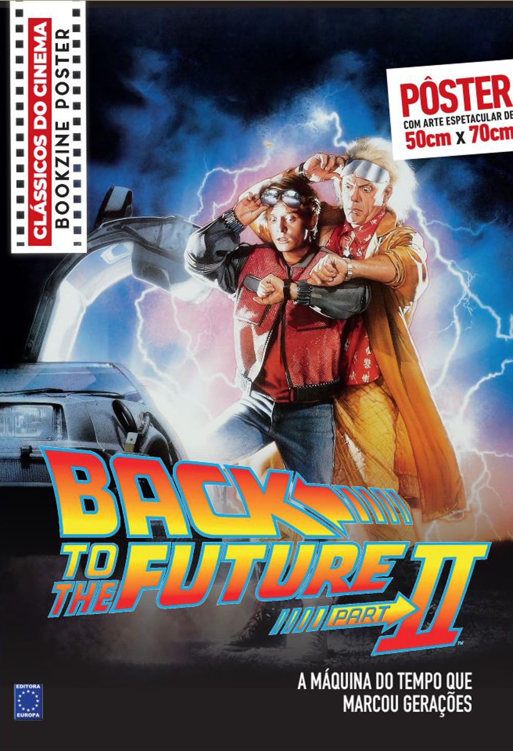 ler totalmente De volta para o Futuro: Parte 2 - Superpôster Clássicos do Cinema