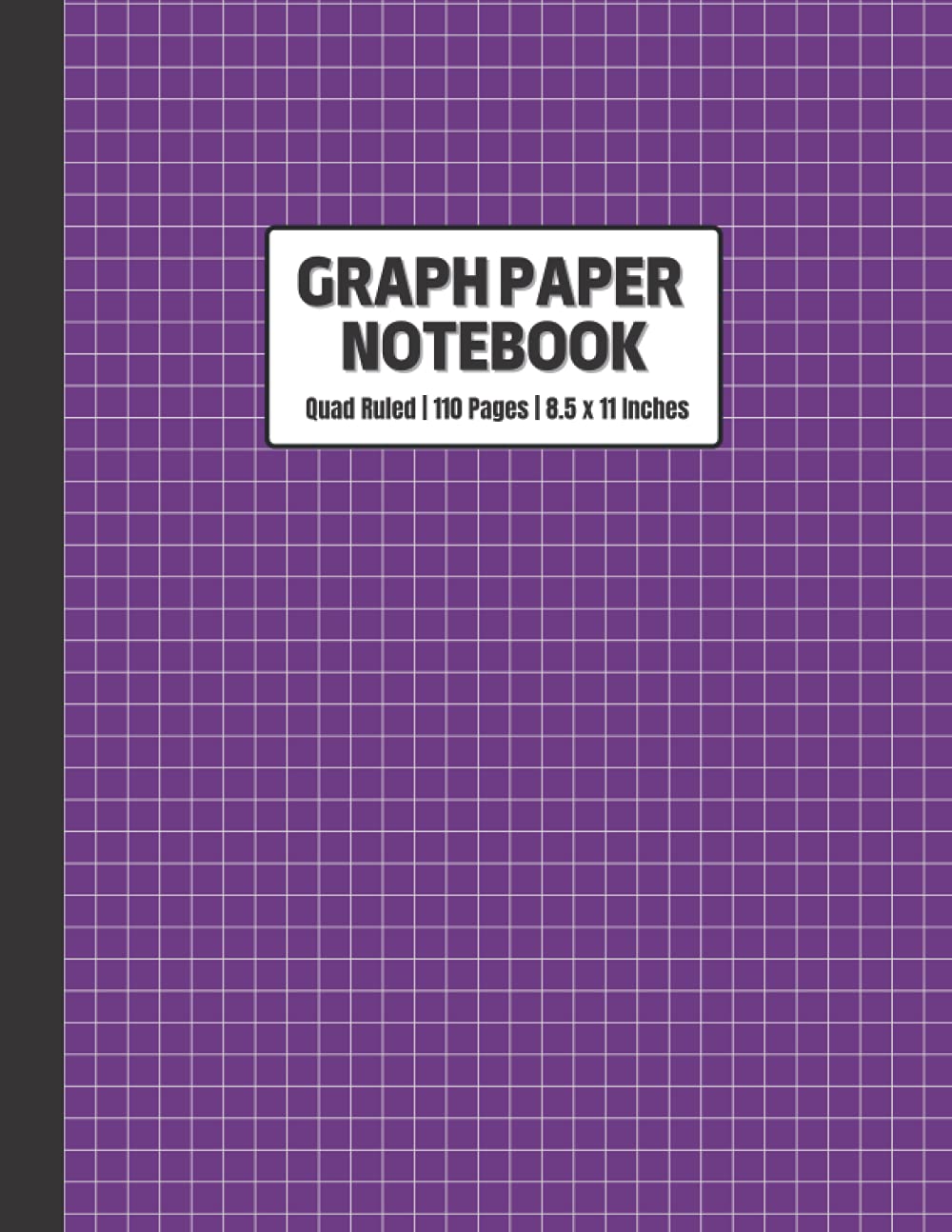 Graph Paper Notebook: Grid Composition Paper For Science, Engineering And Math's Students | 110 Pages 4 x 4 Quad Ruled (Large 8.5 x 11 Inches) | Purple Cover baixar o livro de graça