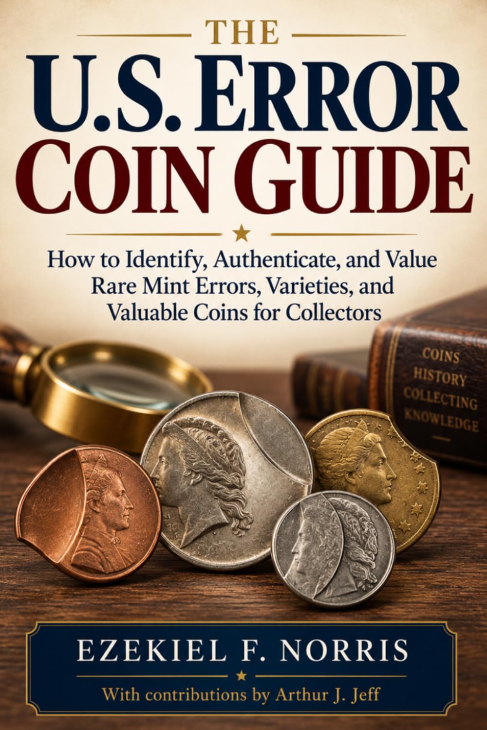 ler totalmente THE U.S. ERROR COIN GUIDE: How to Identify, Authenticate, and Value Rare Mint Errors, Varieties, and Valuable Coins for Collectors