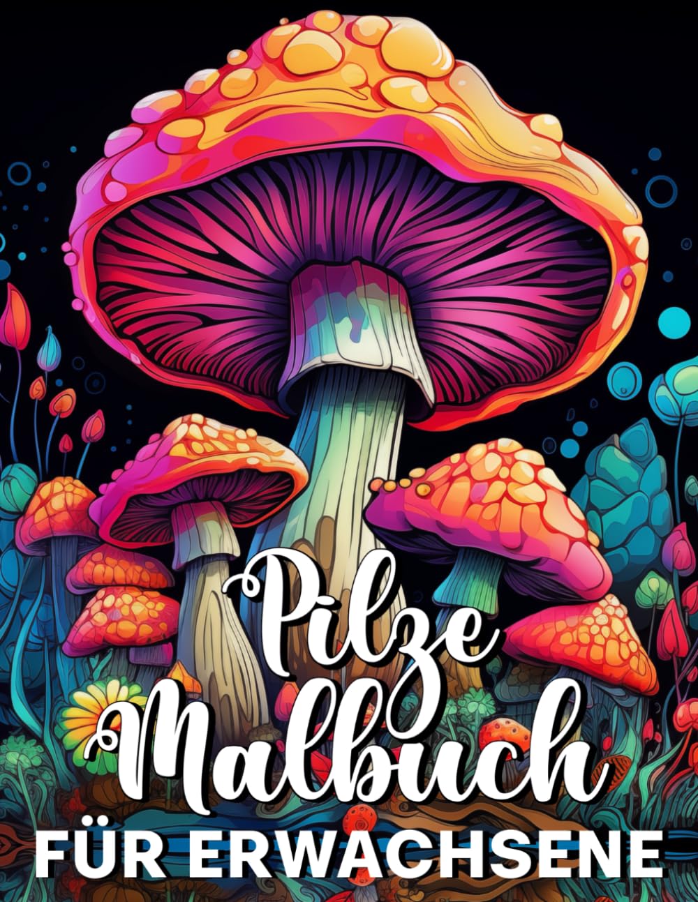 Pilze Malbuch für Erwachsene: 50 Stressabbau und Entspannende Mystische Pilz Malvorlagen für Erwachsene und Teenager (German Edition) baixar livro de graça