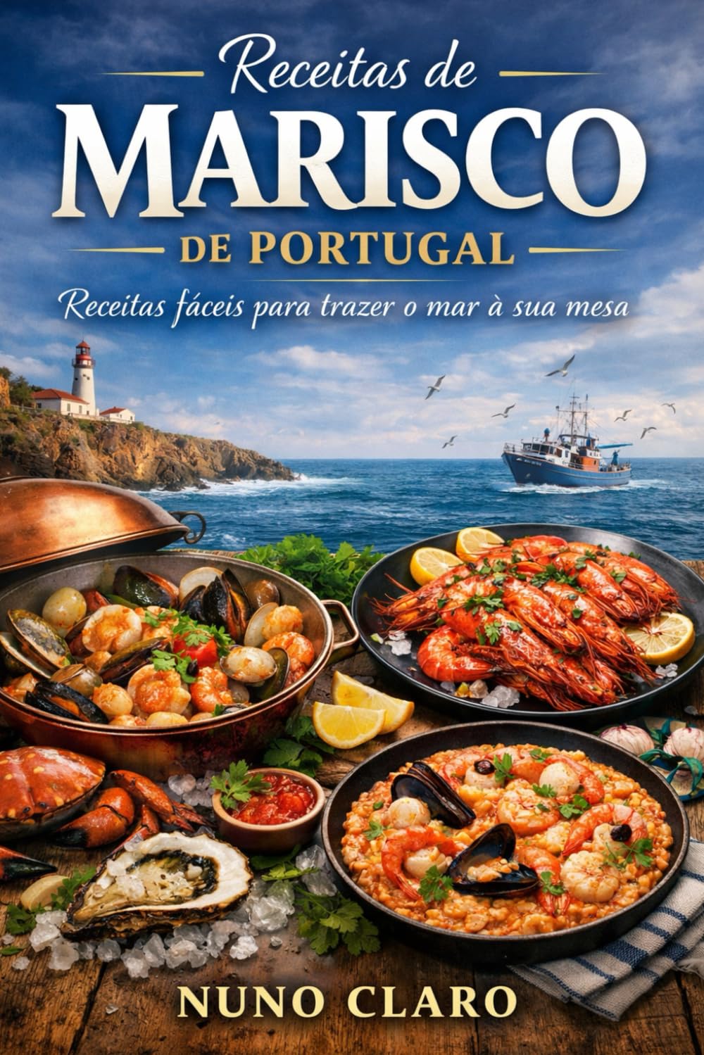 Receitas de Marisco de Portugal: Receitas Fáceis para Trazer o Mar à Sua Mesa (Receitas e Sabores do Mundo) (Portuguese Edition) baixar livro de graça