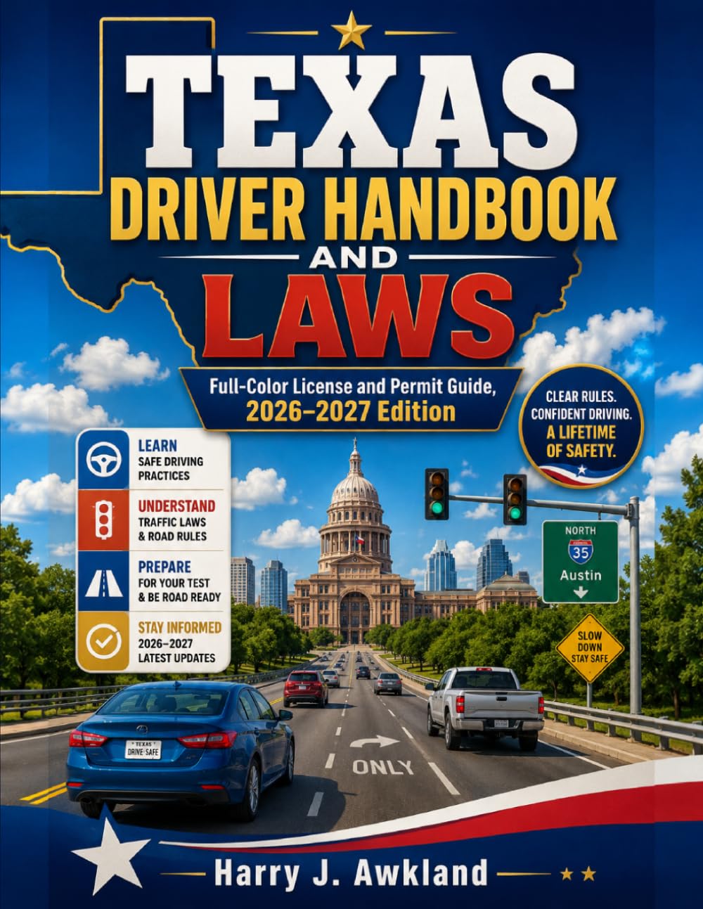 TEXAS DRIVER HANDBOOK AND LAWS: Full-Color License and Permit Guide, 2026-2027 Edition baixar o livro de graça