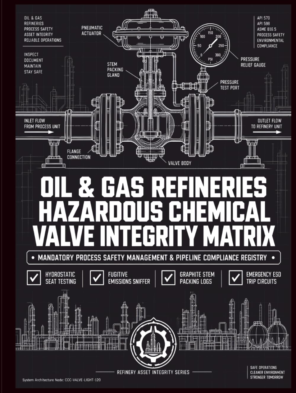 Oil & Gas Refineries Hazardous Chemical Valve Integrity Matrix: The Standardized Commercial Pipeline Directive for Certified API 570 Inspectors, Valve... Records, and Fugitive Emission Sniffer Logs baixar o livro de graça