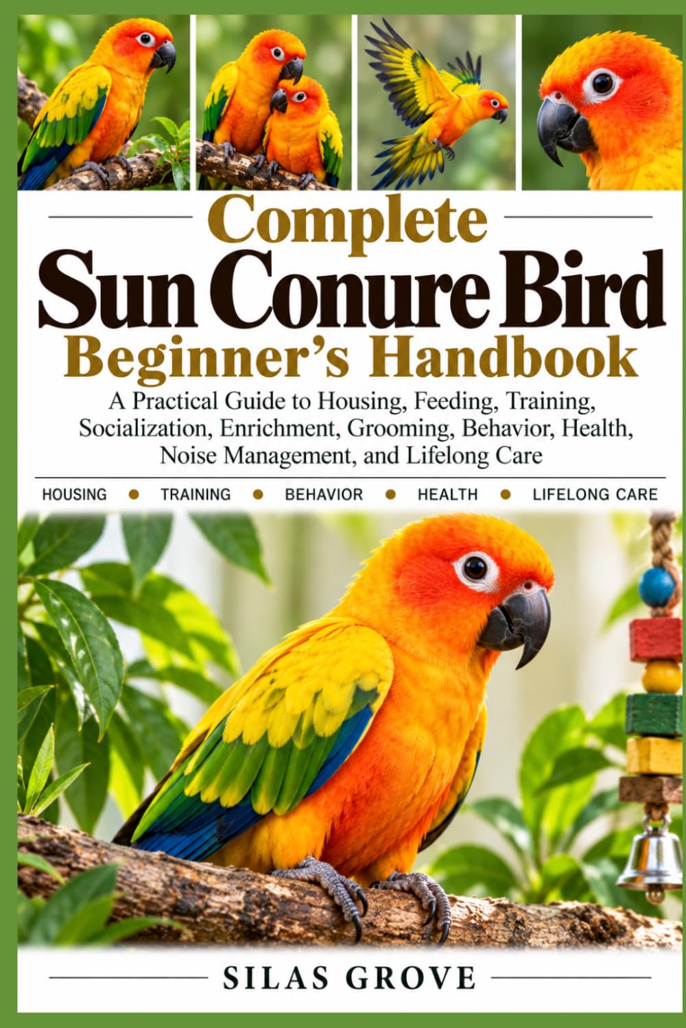 capítulo por capítulo baixar Complete Sun Conure Bird Beginner's Handbook: A Practical Guide to Housing, Feeding, Training, Socialization, Enrichment, Grooming, Behavior, Health, Noise Management, and Lifelong Care