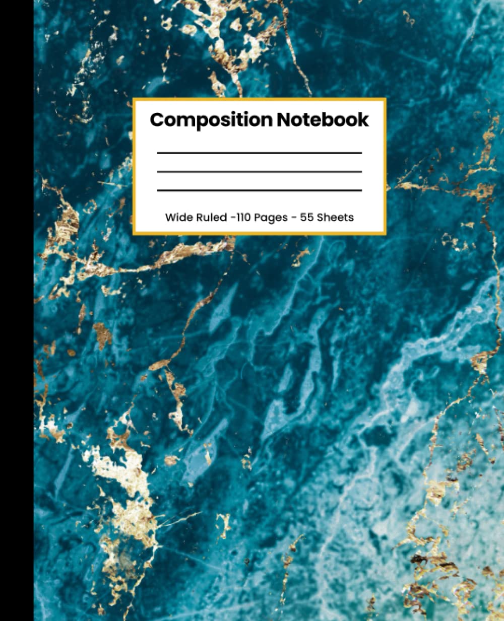 ler totalmente Composition Notebook: Wide Ruled Notebook for School, Kids, Teens, and Adults, 110 Pages