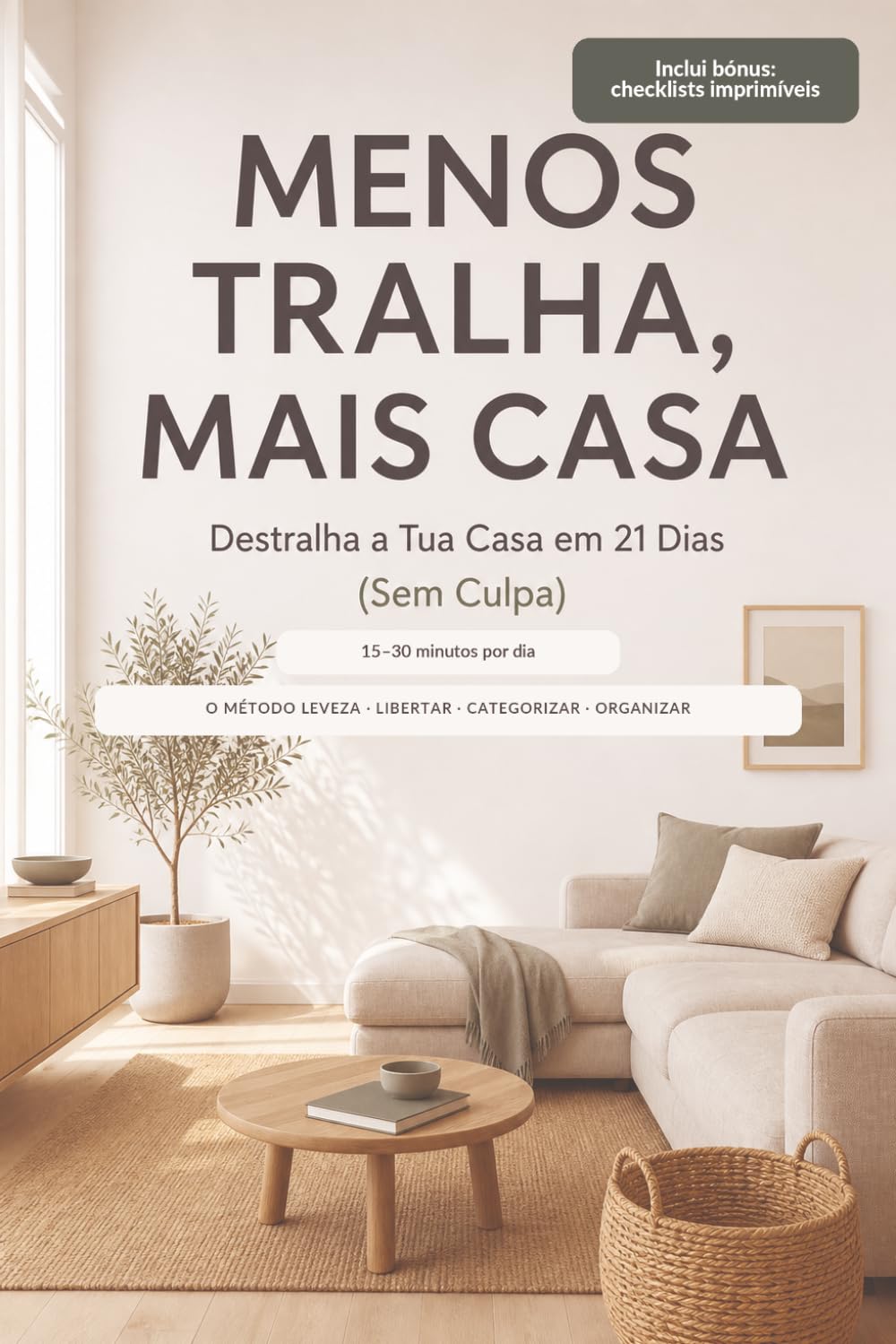 capítulo por capítulo baixar Menos Tralha, Mais Casa: Destralha a Tua Casa em 21 Dias (Sem Culpa) (Portuguese Edition)