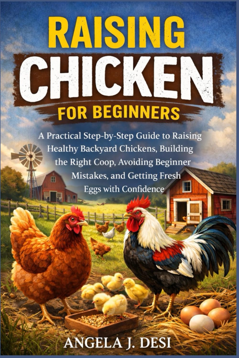 Raising Chicken for Beginners: A Practical Step-by-Step Guide to Raising Healthy Backyard Chickens, Building the Right Coop, Avoiding Beginner Mistakes, and Getting Fresh Eggs with Confidence baixar livro de graça