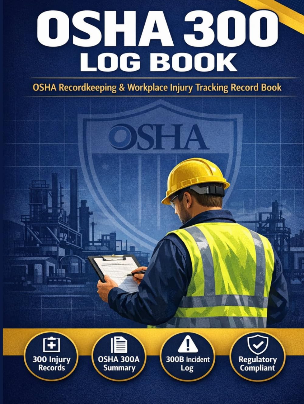 capítulo por capítulo baixar OSHA 300 Log Book: Workplace Injury and Illness Recordkeeping Log | 29 CFR Part 1904 Compliant, 100 Incident Records, Annual 300A Summary, and 5-Year Record Retention Tracker