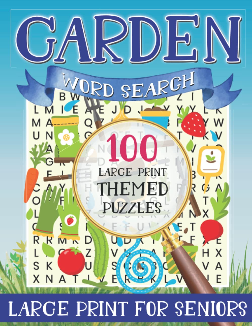ler totalmente Garden Word Search Large Print for Seniors: Gardening Word Search Puzzle Book for Adults With 1500+ Words, Gardener Gifts for Women Retirement