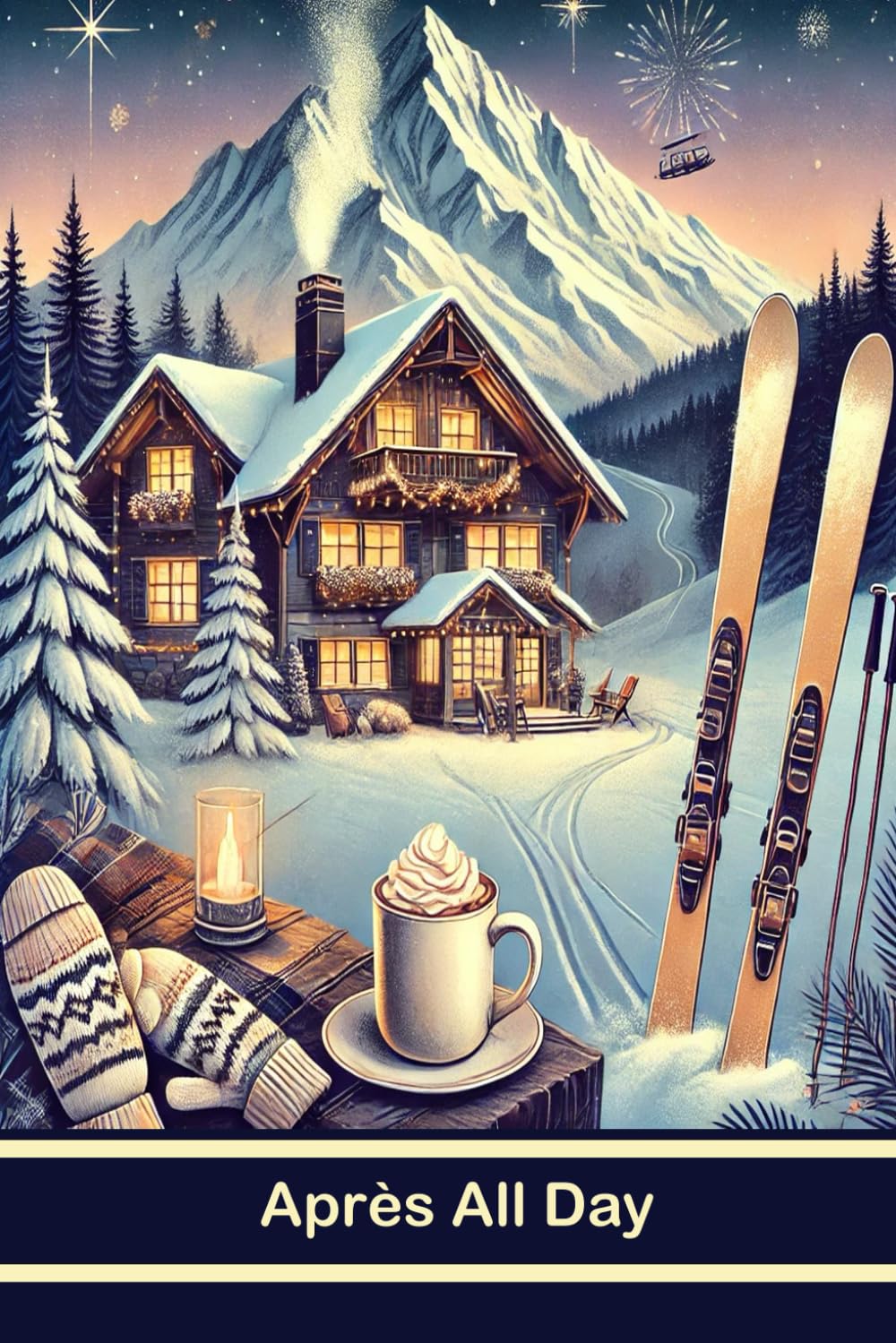ler totalmente Après All Day: Track, Reflect, and Celebrate Your Ski Adventures