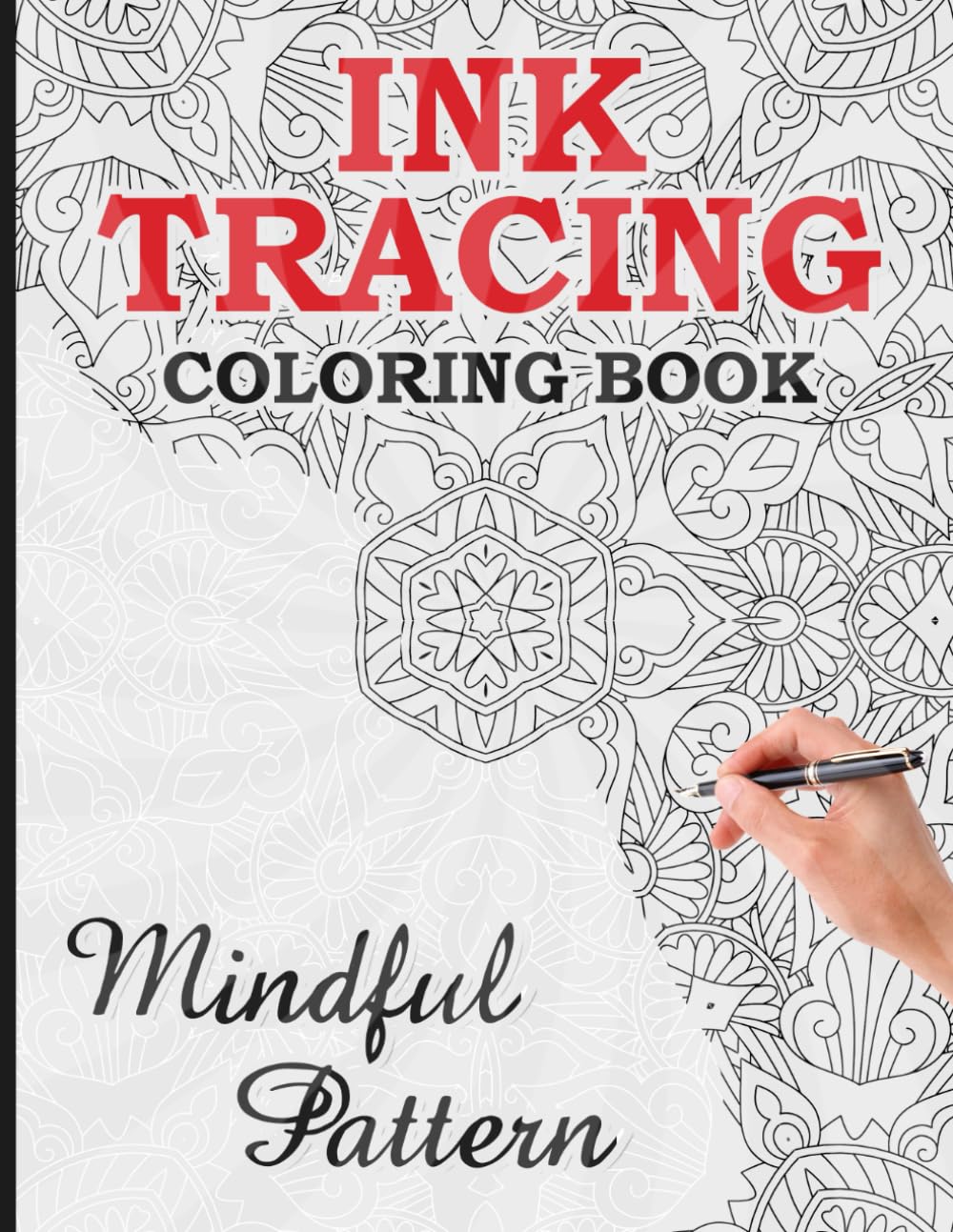 Ink Tracing Coloring Book: Pursue the White Lines to Discover an Exclusive Mindful Pattern baixar o livro de graça