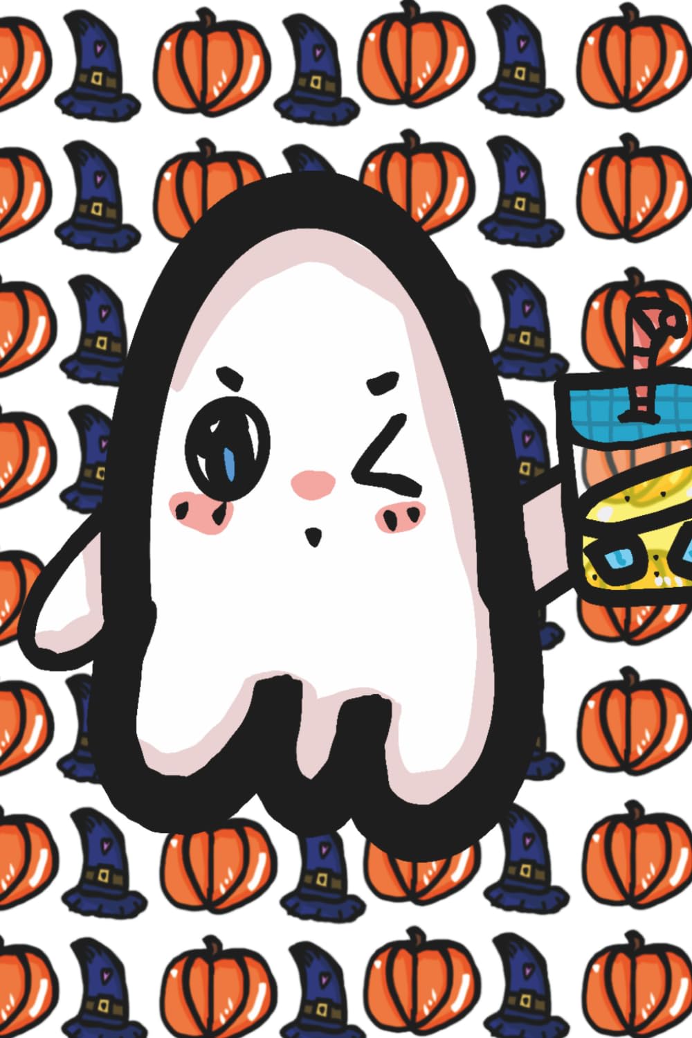 capítulo por capítulo baixar Cute Halloween Journal: A Spooky Cute Lined Notebook with 110 Pages for Journaling, Notes, Lists, School, Work, and Daily Writing