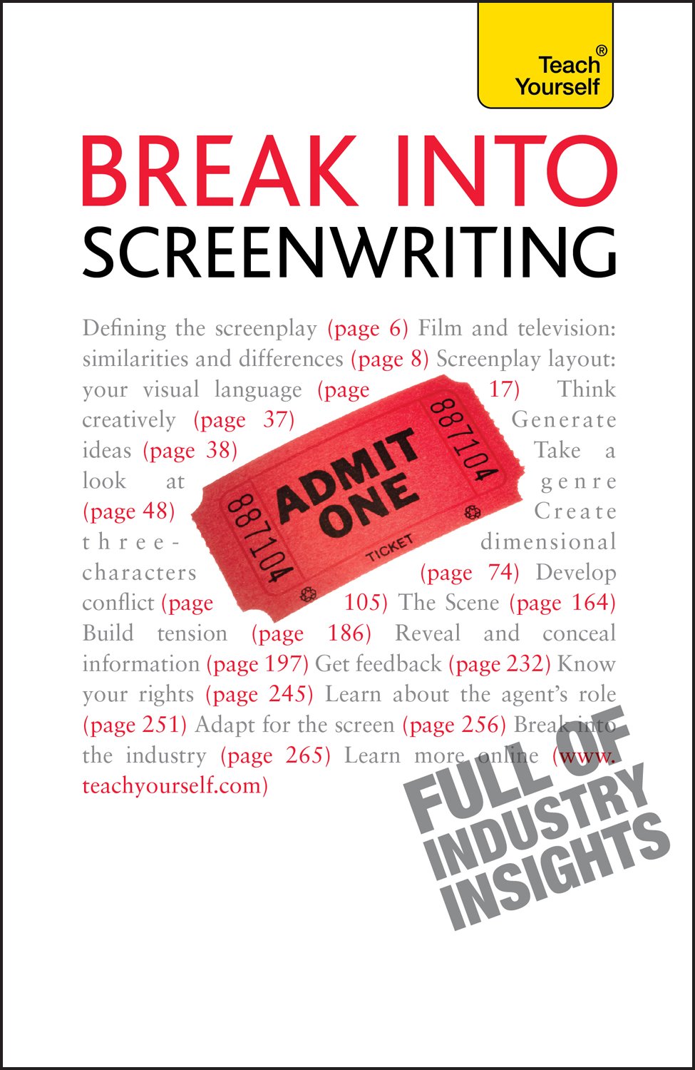 ler totalmente Break Into Screenwriting: Teach Yourself: Your complete guide to writing for stage, screen or radio (English Edition)