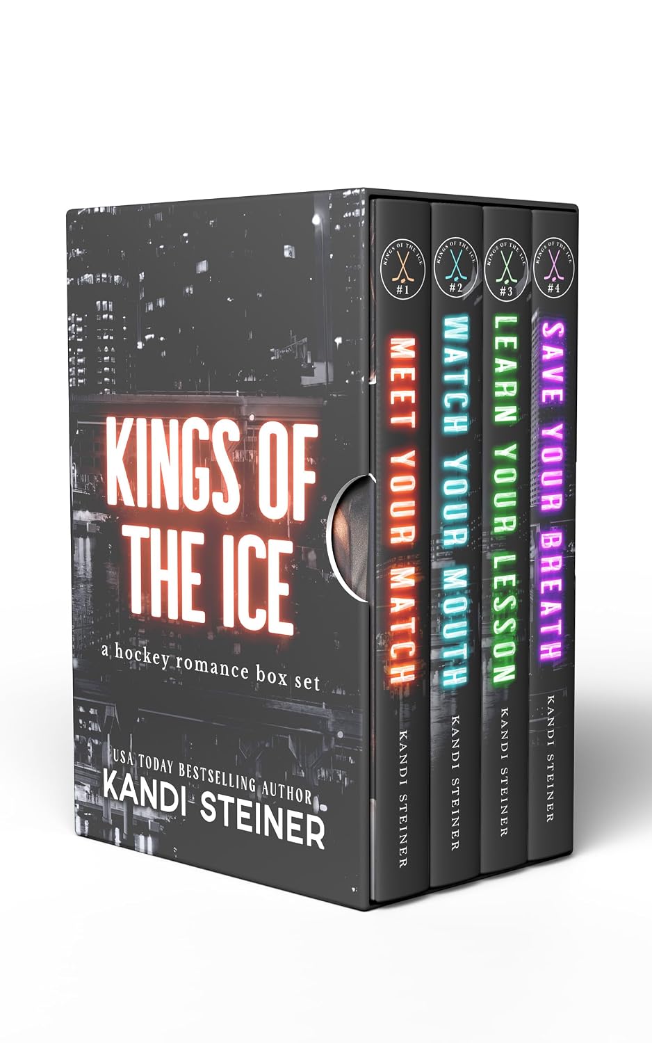 capítulo por capítulo baixar The Kings of the Ice Series Boxset: Books 1-4 in the Bestselling Hockey Romance Series from Kandi Steiner (English Edition)
