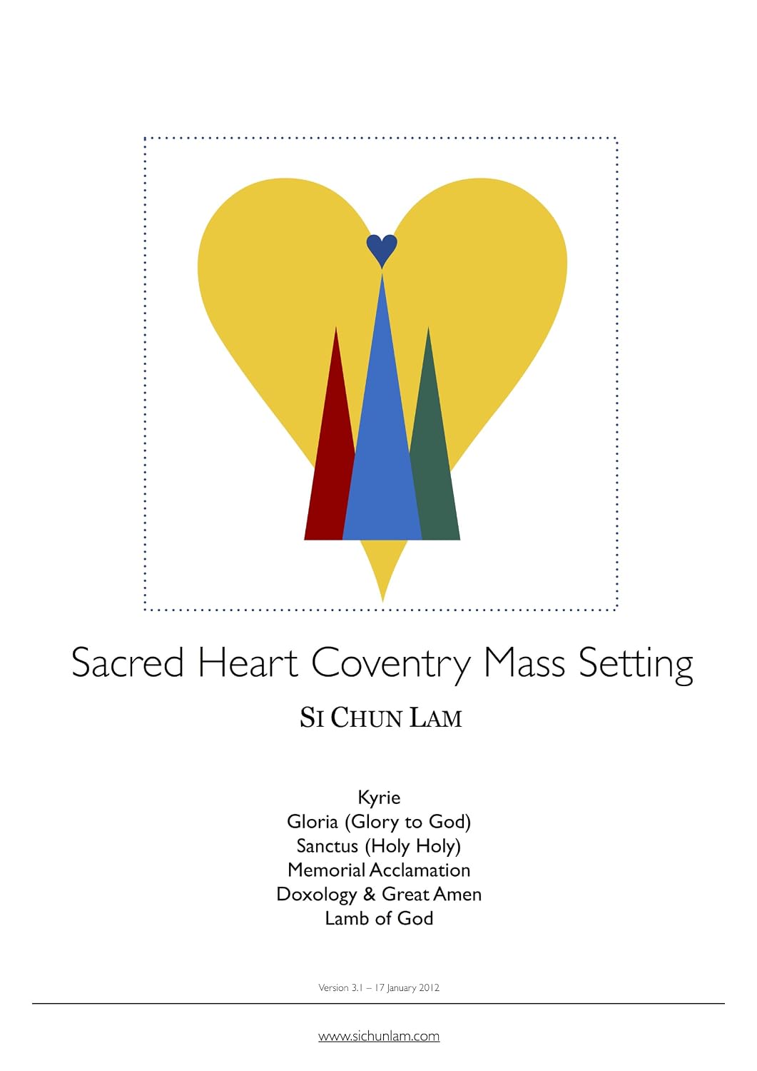 ler totalmente Sacred Heart Coventry Mass Setting (English Edition)