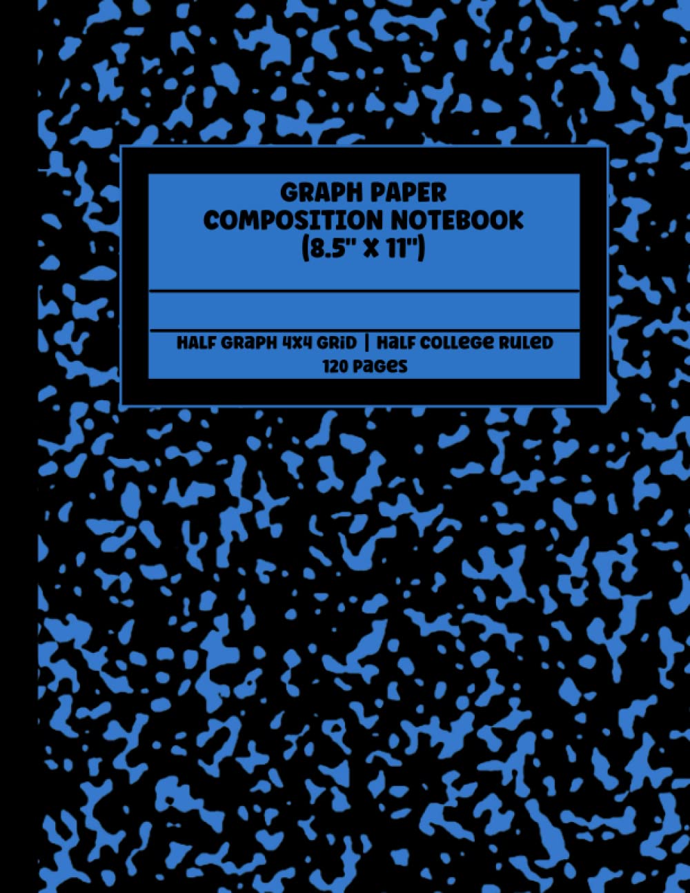 ler totalmente Graph Paper Composition Notebook: 1/2 Graph 4x4 Grid, 1/2 College Ruled Workbook | For Math, Science, Engineers, Architects, Students, Note Taking Or... 120 Sheets | Paperback With Glossy Cover
