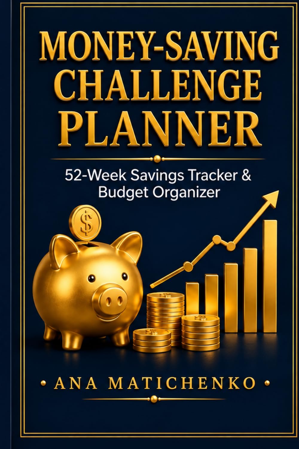 ler totalmente 52-Week Money Saving Challenge Planner: Weekly Savings Tracker & Budget Organizer