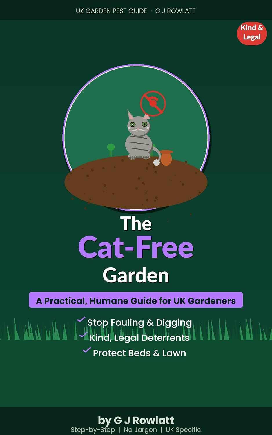 ler totalmente The Cat-Free Garden: Proven, Humane Ways to Stop Cat Damage in Your US Garden (The UK Garden Pest Guide Book 6) (English Edition)