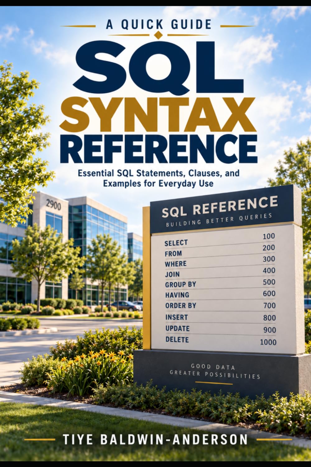 SQL Syntax Reference: Essential SQL Statements, Clauses, and Examples for Everyday Use