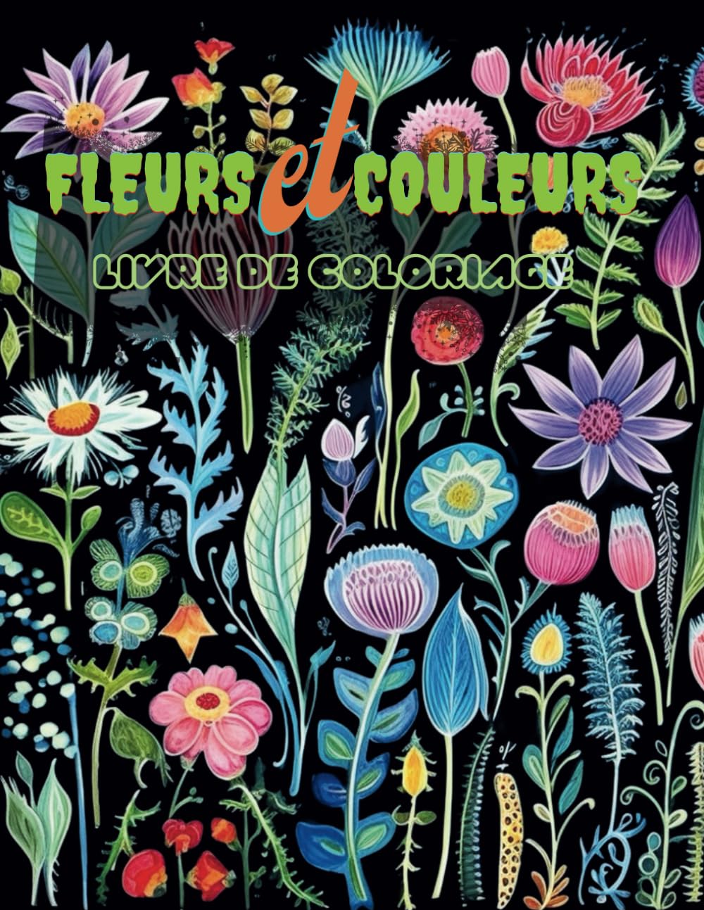 Fleurs Et Couleurs: Livre De Coloriage (French Edition) baixar livro de graça