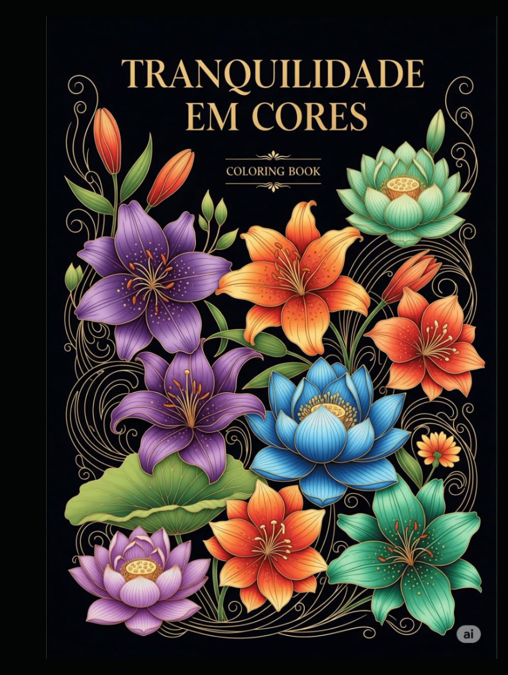 Volume 1 – Tranquilidade em Cores: Flores delicadas e frases acolhedoras Para acalmar a mente e trazer leveza (Entre linhas e respiros) (Portuguese Edition) baixar o livro de graça