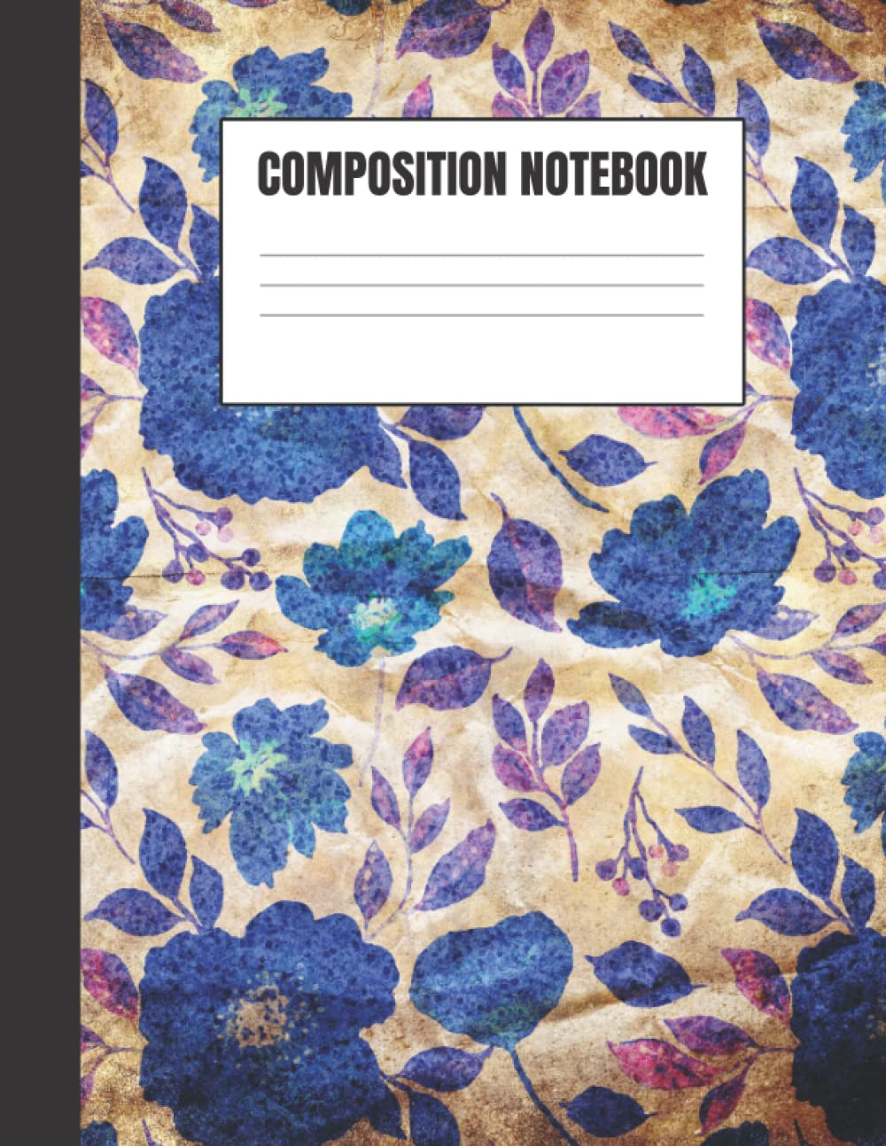 ler totalmente Composition Notebook Nature Flowers Vintage: Wide Ruled Paper Notebook Journal | Nature Themed | Workbook for Kids Teens Students Adults| Makes A Great Gift