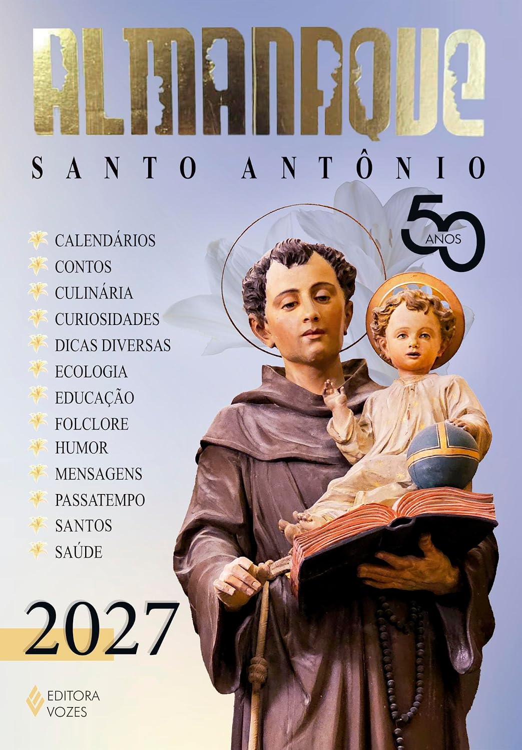 Almanaque Santo Antônio 2027 - 50 anos