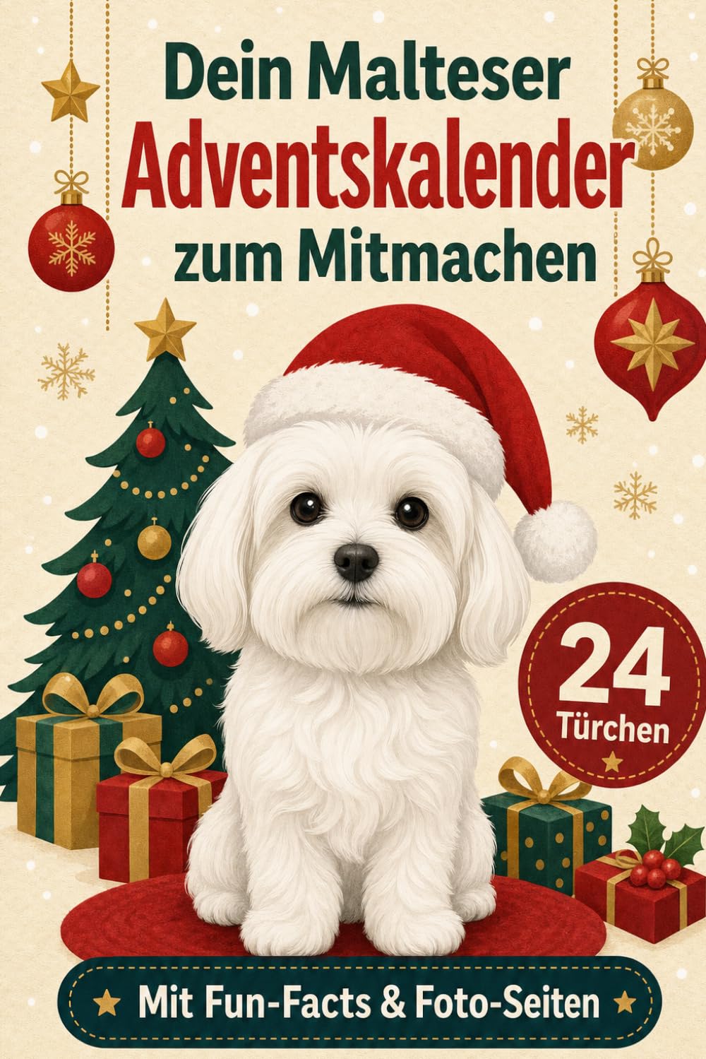 capítulo por capítulo baixar Dein Malteser Adventskalender zum Mitmachen: Gemeinsam durch 24 Tage voller Spaß & Erinnerungen | Mit Fun-Facts & Foto-Seiten | Perfekt für die Adventszeit (German Edition)
