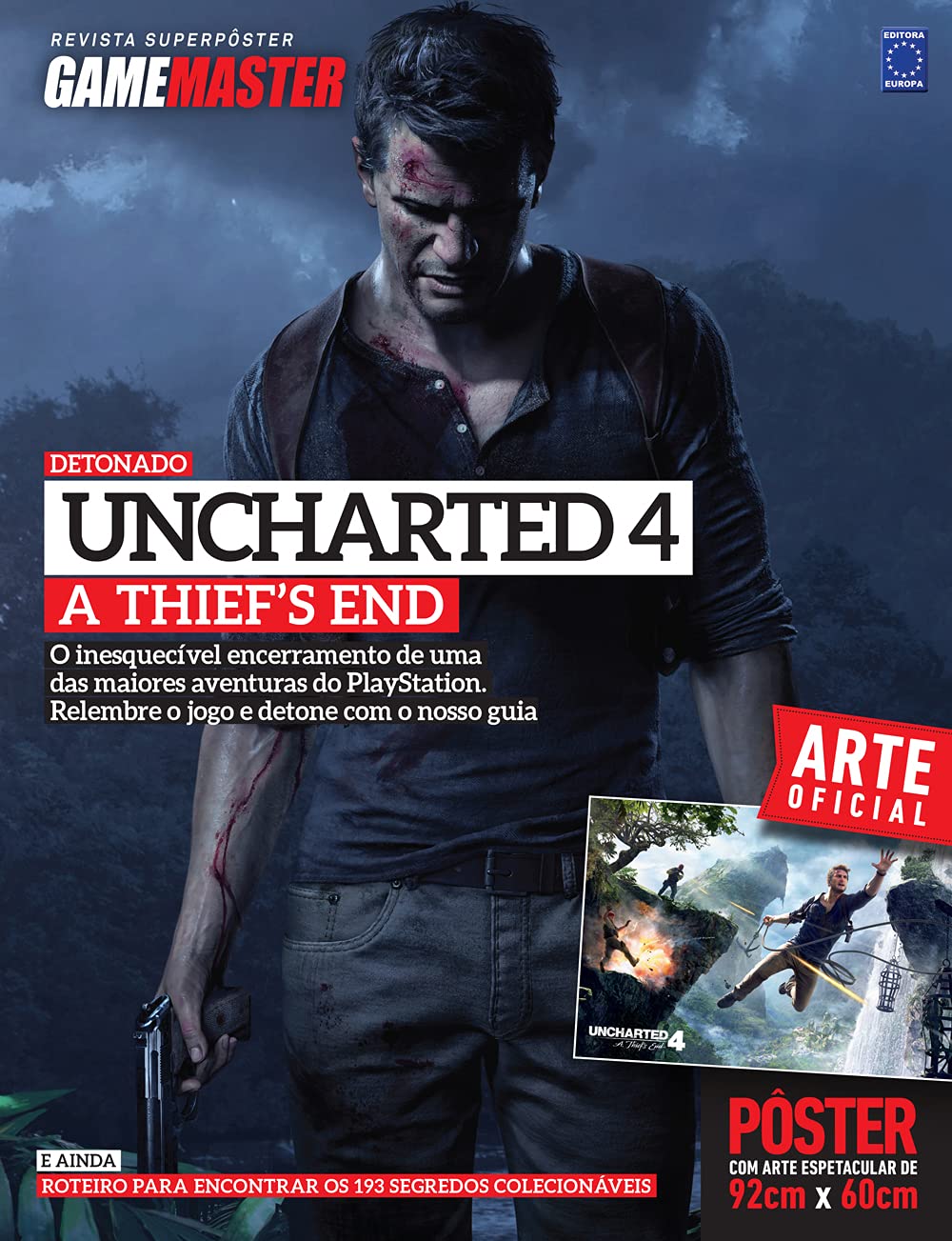 Uncharted 4 - Superpôster Game Master: Revista Superpôster - O Inesquecível Encerramento de uma das Maiores Aventuras do Playstation. Relembre o Jogo e Detone com o Nosso Guia.: Volume 1 baixar livro de graça