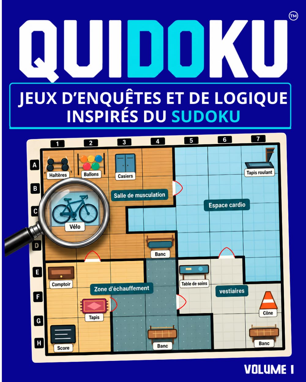 QUIDOKU: Jeux d'enquêtes et de logique inspirés du Sudoku. (French Edition) baixar o livro de graça