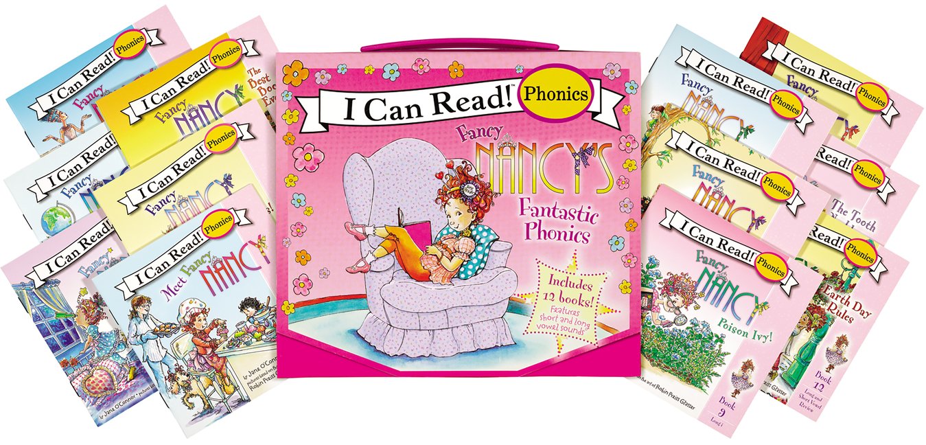 Fancy Nancy's Fantastic Phonics: Includes 12 Mini-Books Featuring Short and Long Vowel Sounds: 206 baixar livro de graça