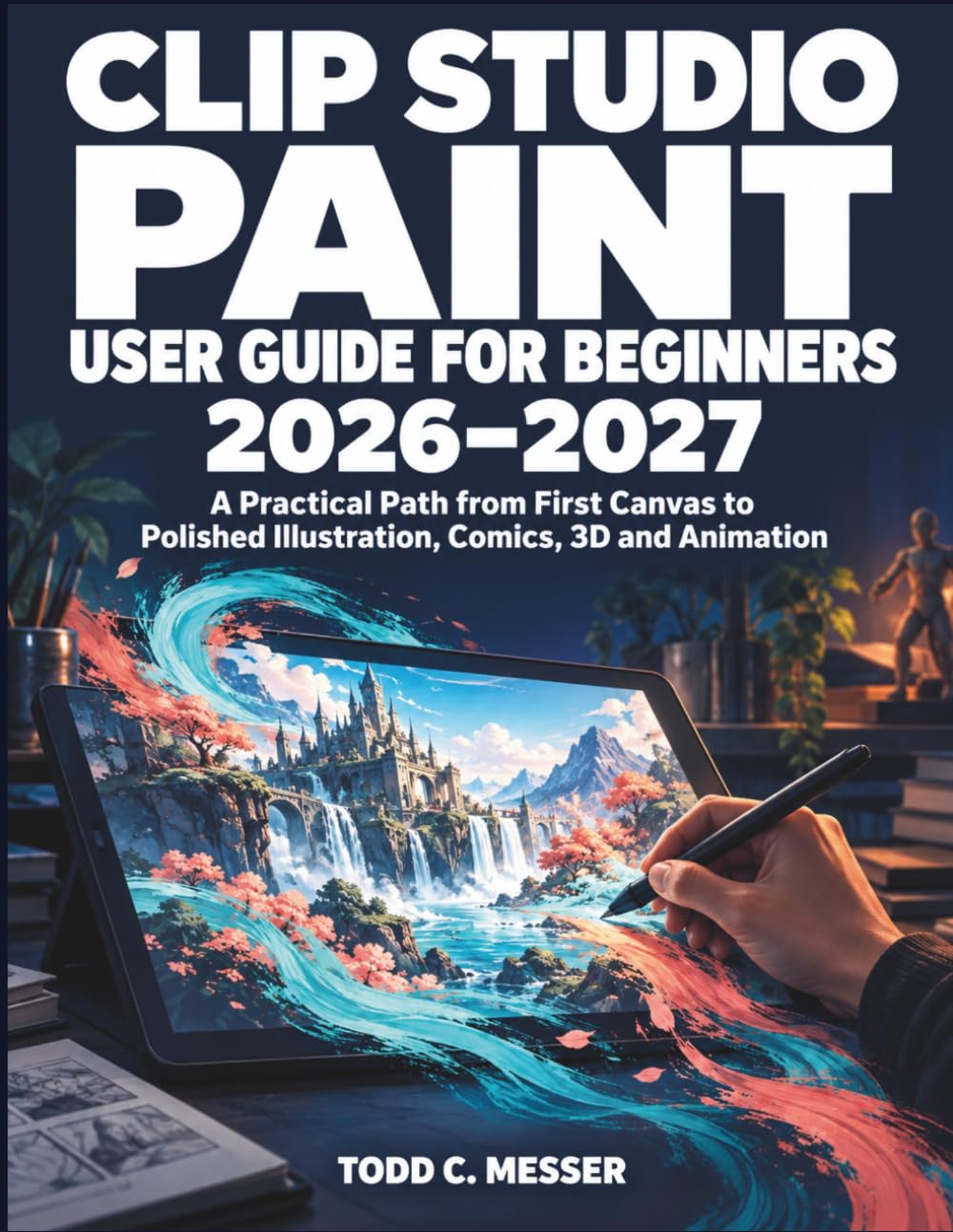 Clip Studio Paint User Guide for Beginners 2026–2027: A Practical Path from First Canvas to Polished Illustration, Comics, 3D and Animation