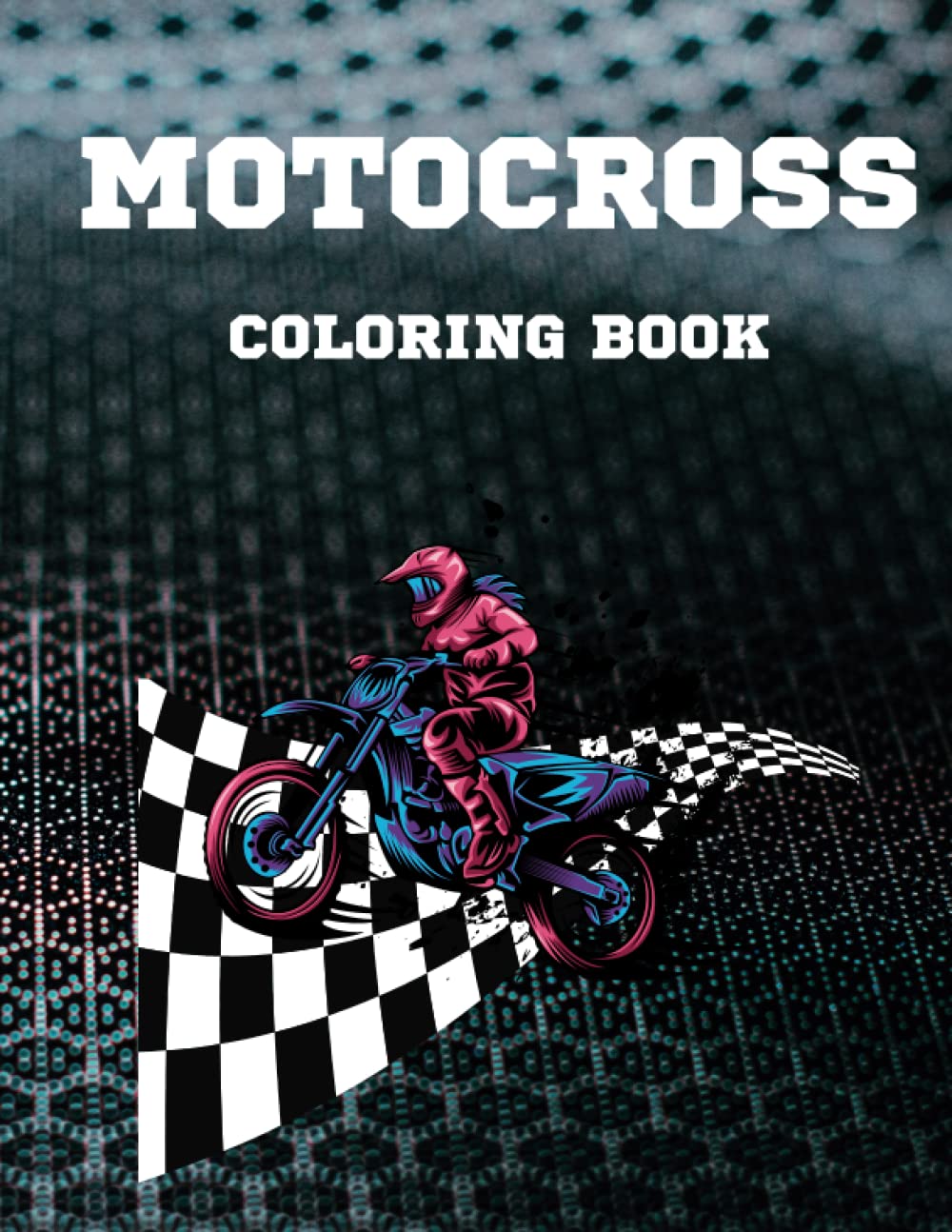 ler totalmente Motocross Coloring Book: fun book for kids and adults. by H.N.N