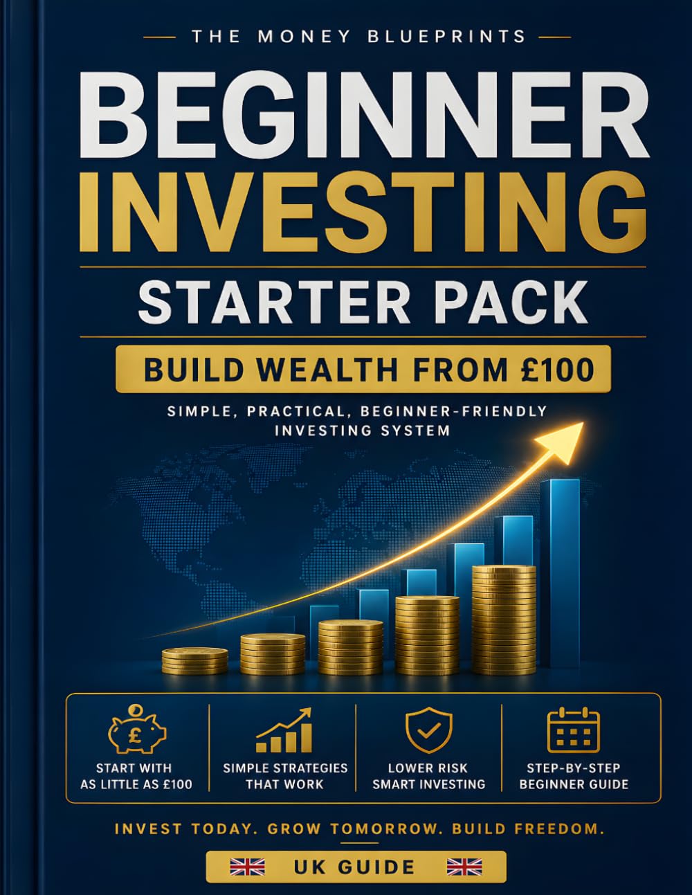 Beginner Investing Starter Pack: A Simple Step-by-Step Guide to Building Wealth, Smart Investing Habits, ETFs, and Financial Freedom baixar livro de graça