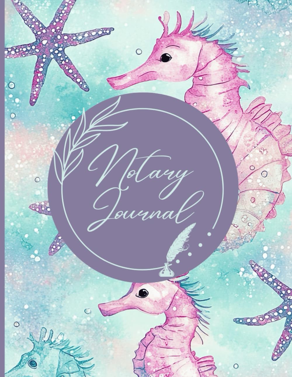 Notary Journal: Official Notary Log Book To Record Notarial Acts | 220 Entries | Notary Public Record Book For Women | Seahorse Ocean Theme baixar livro de graça