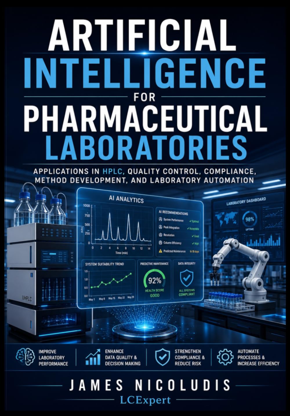 ler totalmente Artificial Intelligence for Pharmaceutical Laboratories: Applications in HPLC, QA/QC, Method Development, Validation, Compliance, and Laboratory Automation