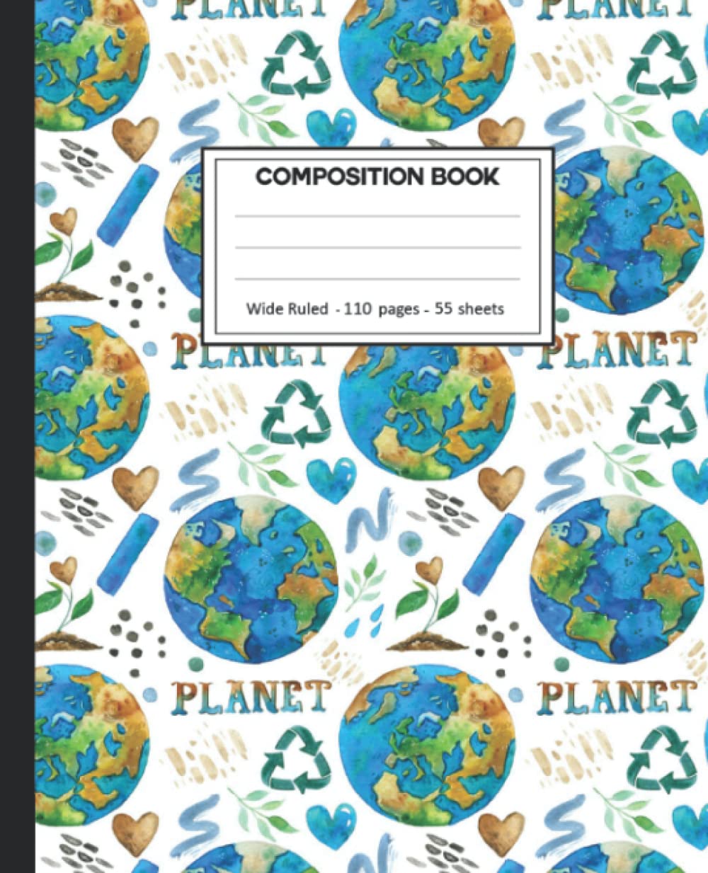Composition Notebook: Earth Wide Ruled Paper Notebook Journal size 7.25 x 9.25” for student baixar o livro de graça