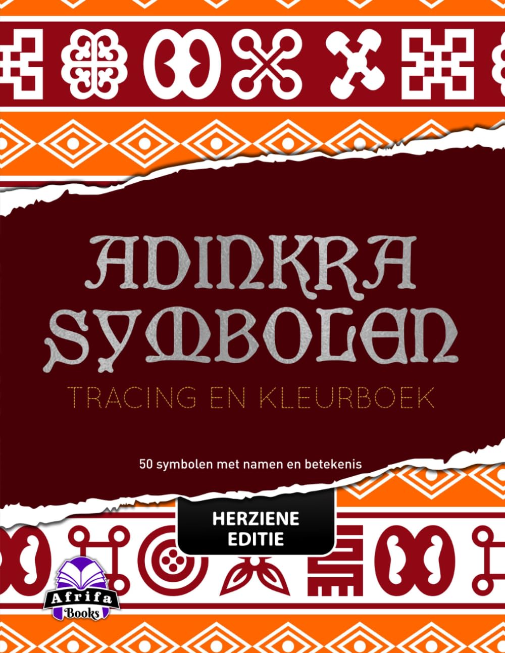 ler totalmente ADINKRA SYMBOLEN: Traceren en kleurboek (Dutch Edition)