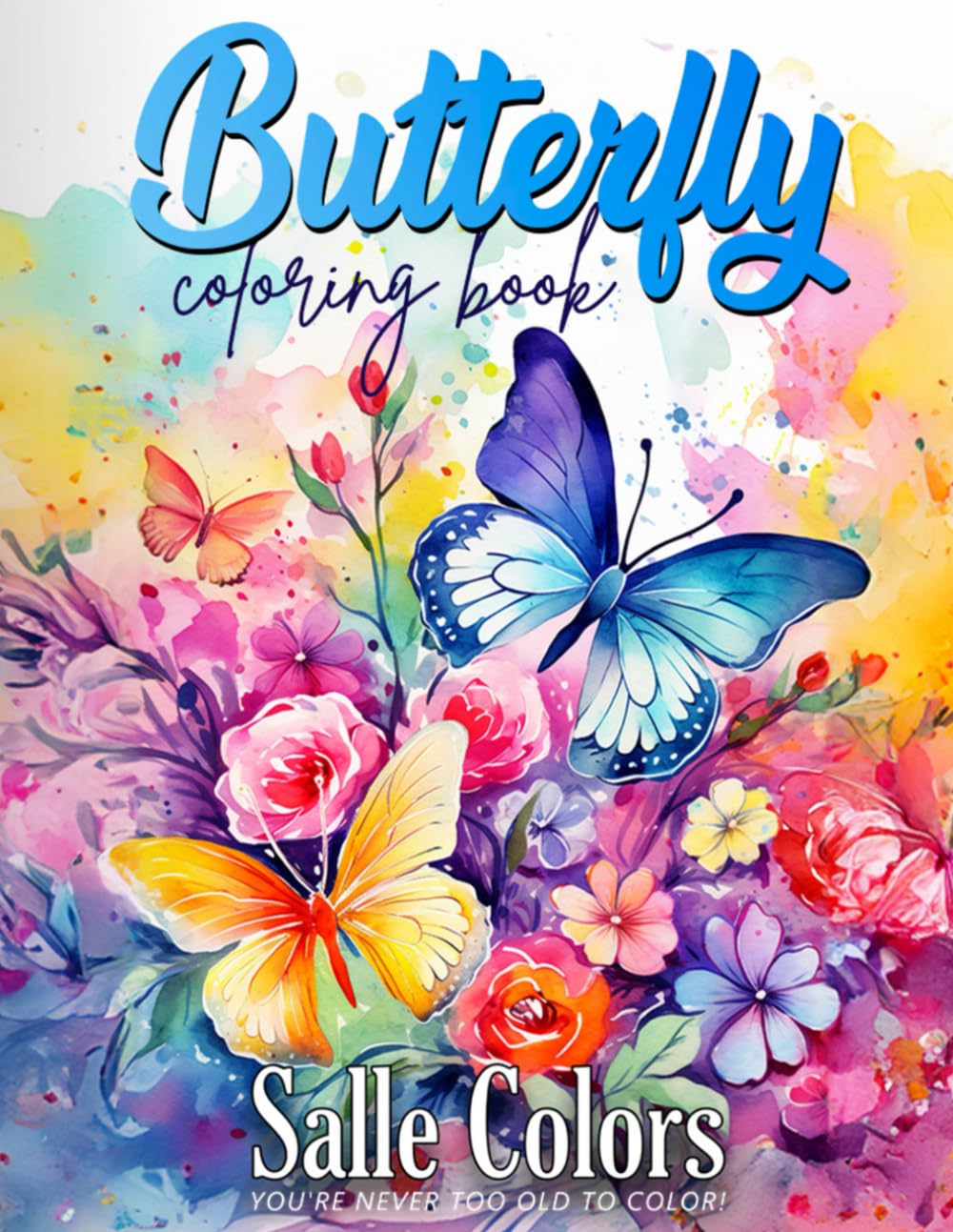 ler totalmente Beautiful Butterfly Coloring Book: A Relaxing Garden of Flowers & Butterflies for Adults