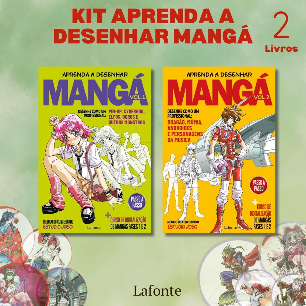 Kit Aprenda a Desenhar Mangá - 2 Volumes baixar livro de graça