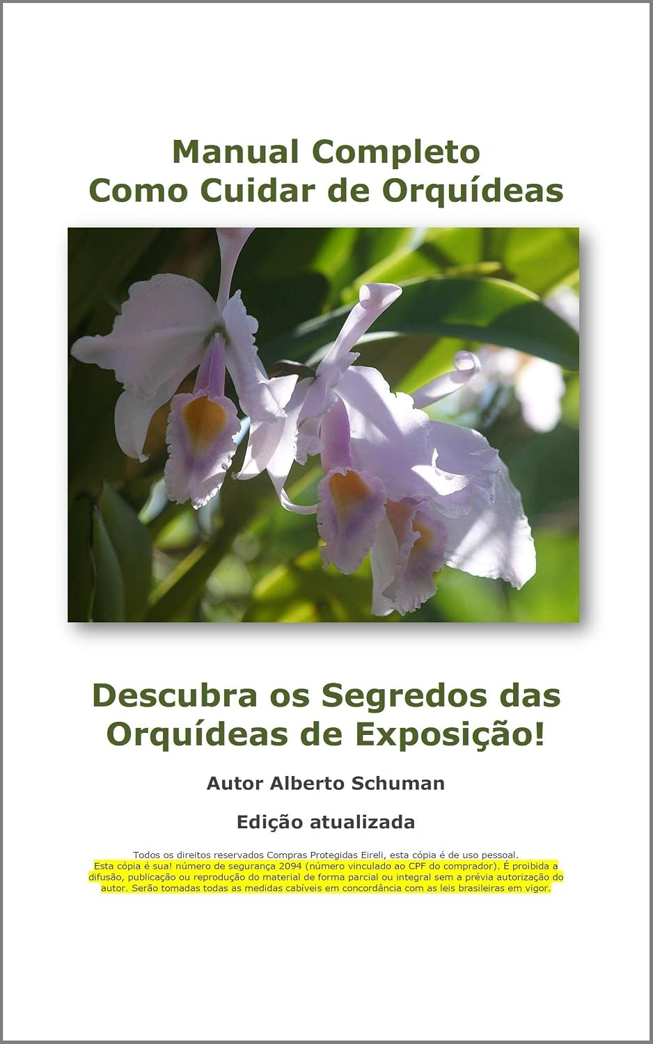 Manual Completo Como Cuidar de Orquídeas baixar livro de graça
