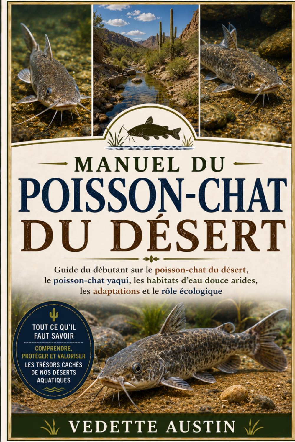 Manuel Du Poisson-Chat Du Désert: Guide du débutant sur le poisson-chat du désert, le poisson-chat yaqui, les habitats d'eau douce arides, les adaptations et le rôle écologique baixar livro de graça