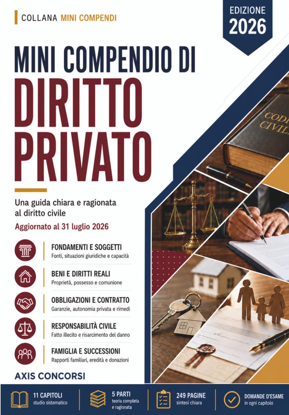 Mini Compendio Diritto Privato: Una guida chiara e ragionata al diritto civile: le fonti e le situazioni giuridiche, i soggetti, la tutela dei... reali, le obbligazioni (Italian Edition) baixar livro de graça