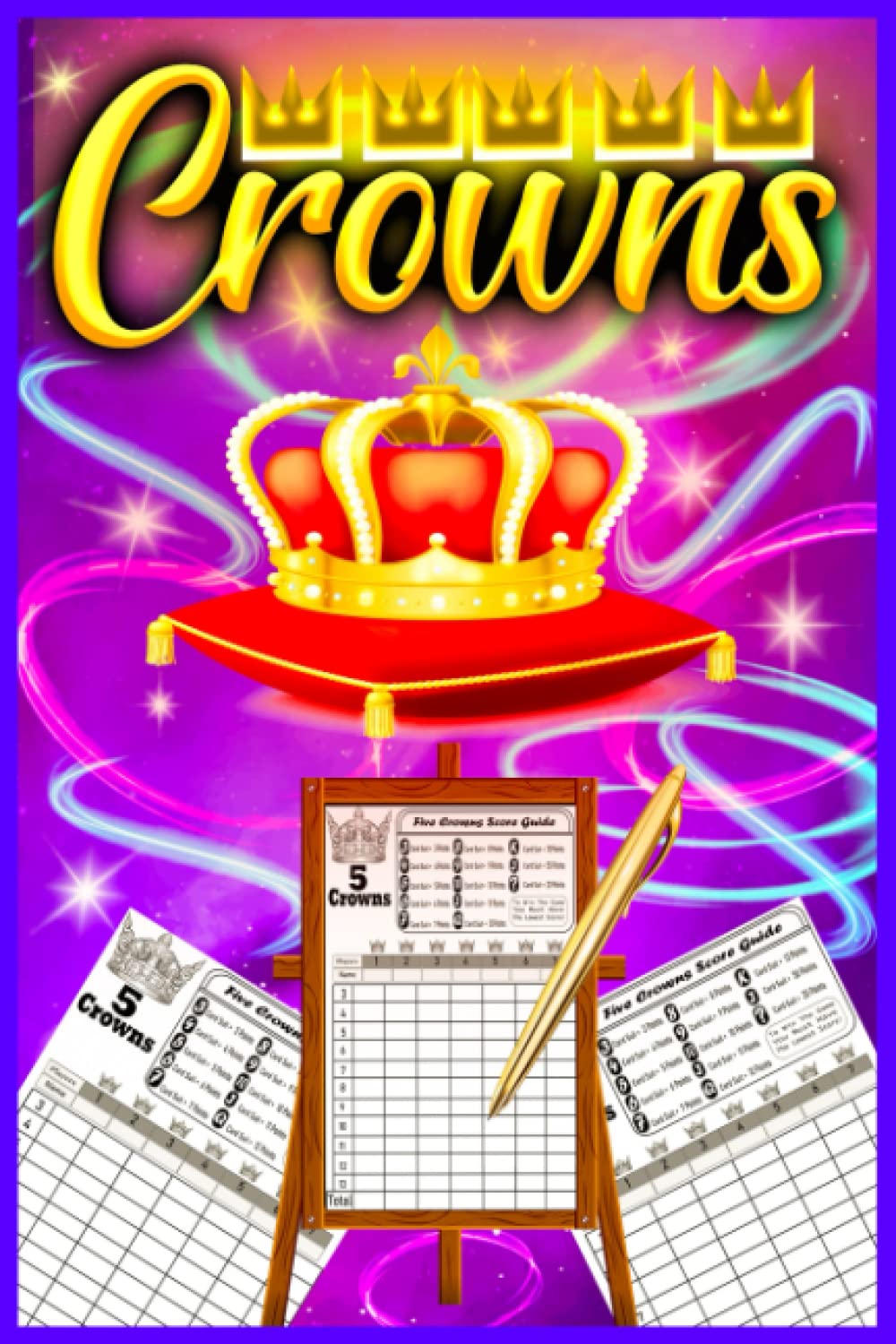 ler totalmente Crowns: 160 Score Pads for Score Keeping to enjoy your card games hobbies with your family and friends