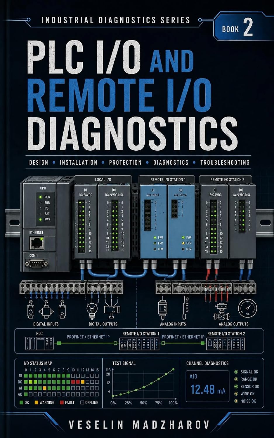 PLC I/O AND REMOTE I/O DIAGNOSTICS: Digital and Analog Signals, Field Wiring, Communication Faults and Real Machine Cases (Industrial Diagnostics Series Book 2) (English Edition) baixar o livro de graça