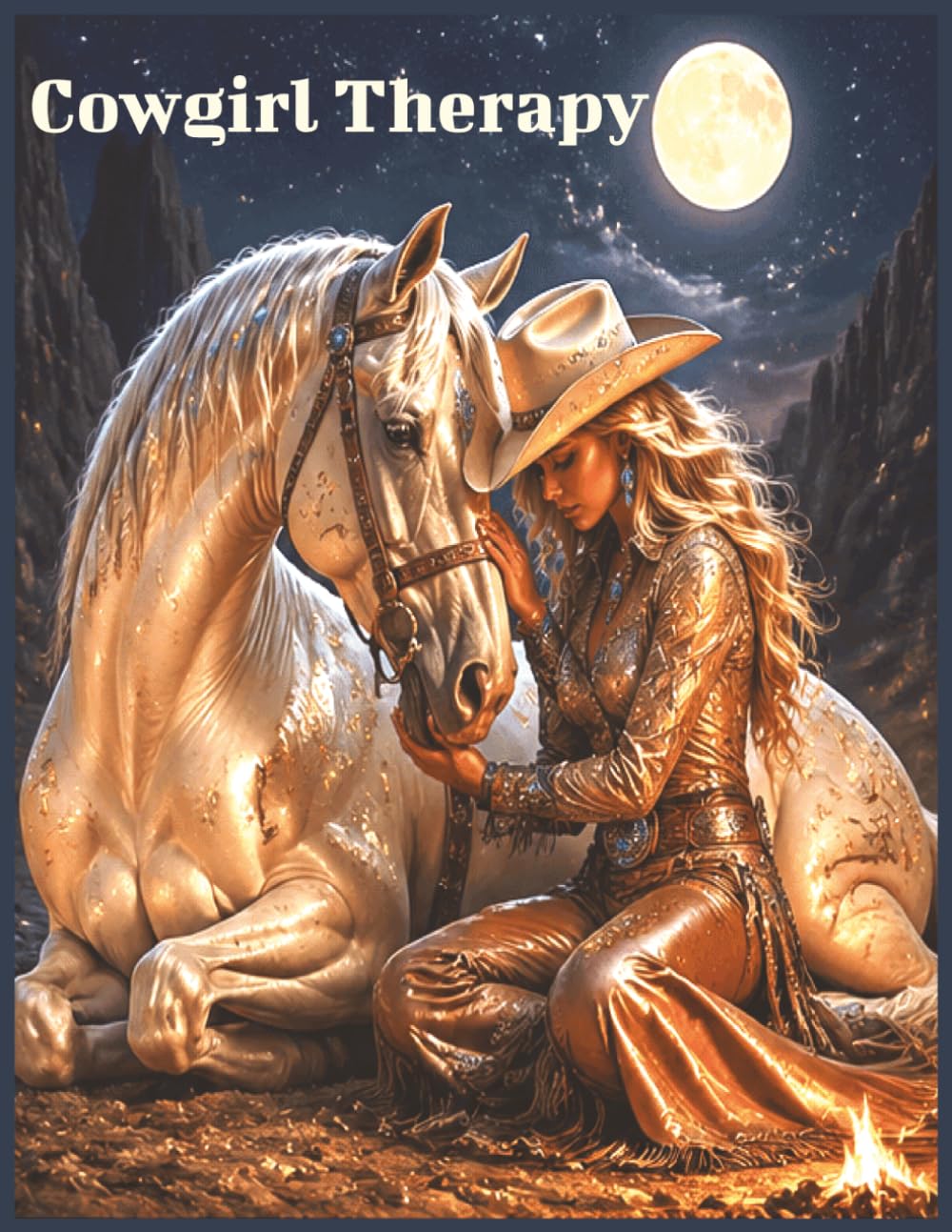 Cowgirl Therapy: Rodeo Notebook Journal | 8.5 x 11 | 150 Pages | College Ruled, Blank & Annual Calendar baixar livro de graça