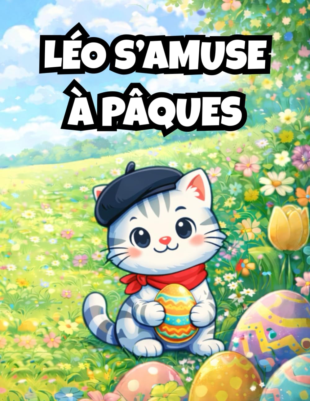 Léo s’amuse à Pâques: Coloriages pour les 3 à 6 ans (French Edition) baixar o livro de graça