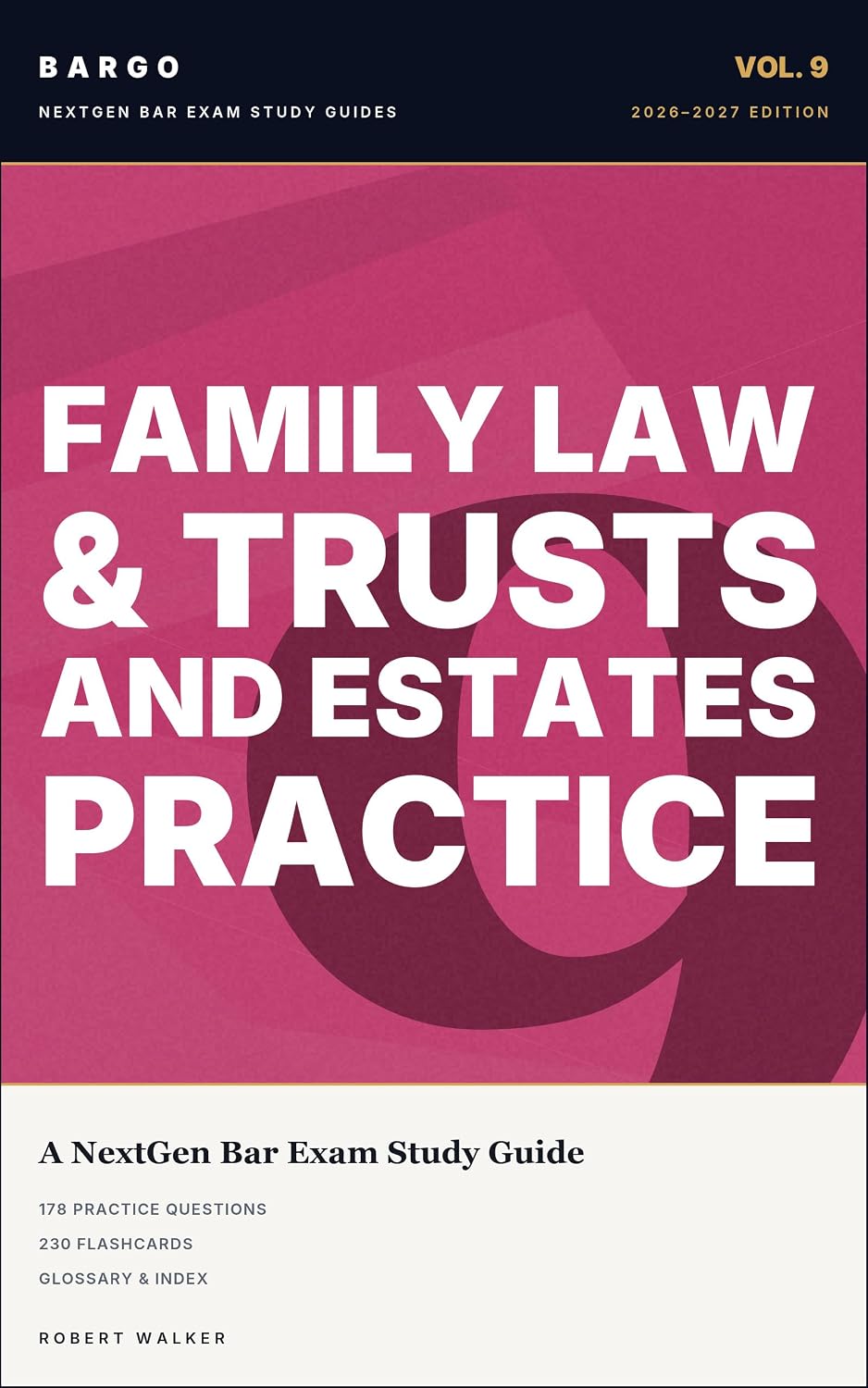 capítulo por capítulo baixar Family Law & Trusts and Estates Practice for the NextGen Bar Exam: 2026–2027 Study Guide to the Provided-Resource Subjects with Plain-English Outlines,... Exam Study Guides Book 9) (English Edition)