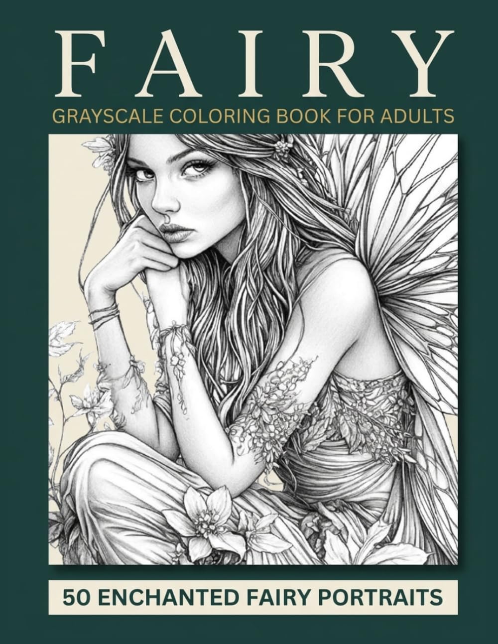 capítulo por capítulo baixar Fairy Grayscale Coloring Book for Adults: 50 Enchanted Fairy Portraits and Magical Forest Scenes to Color: Whimsical Fantasy Art for Relaxation and Stress Relief